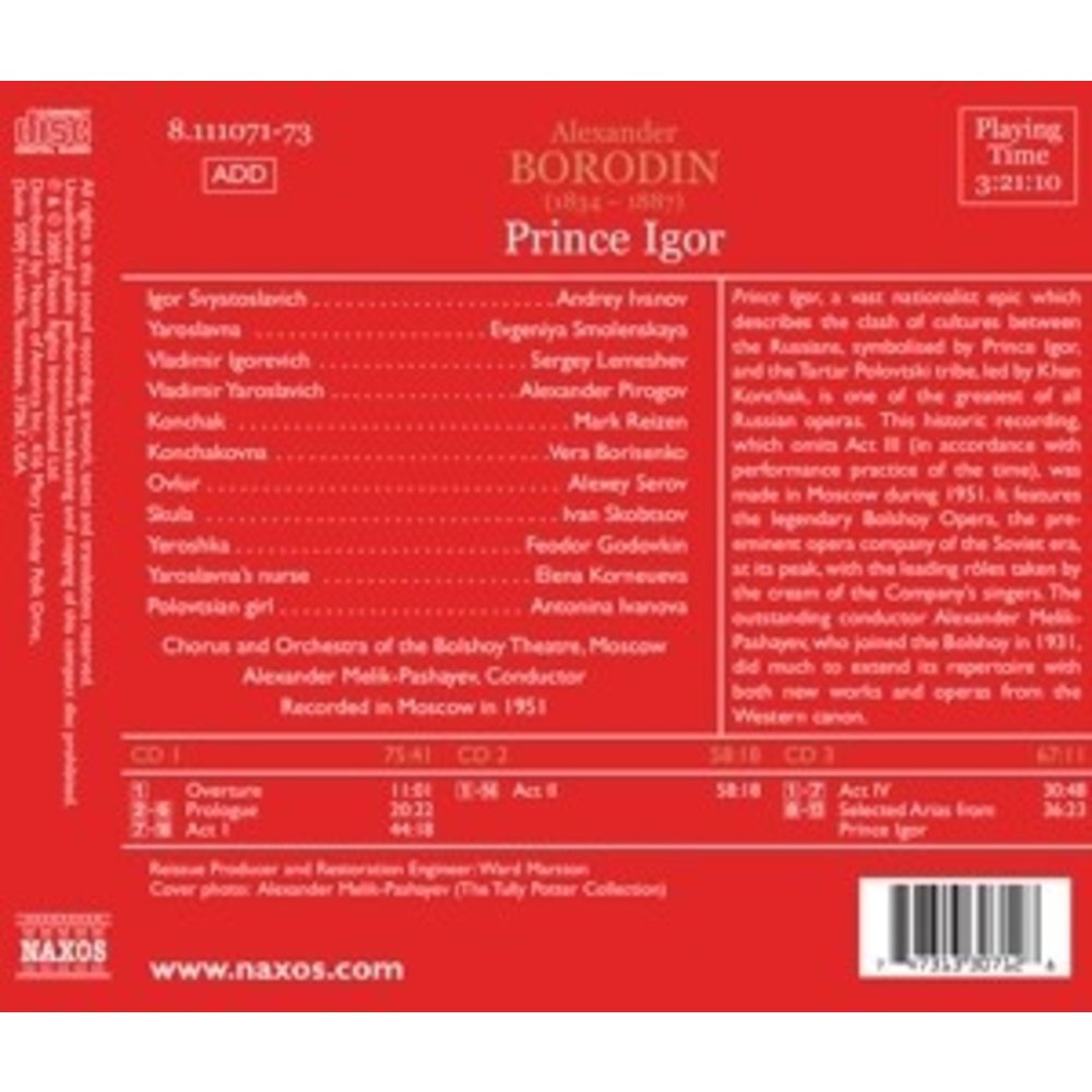 Borodin: Prince Igor