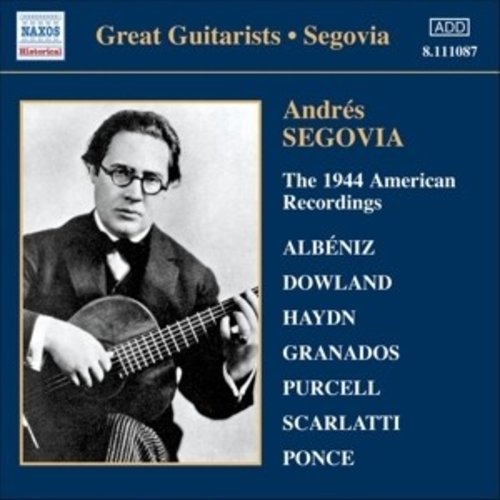 Segovia, Andres: 1944 America