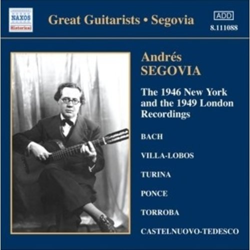 Segovia, Andres: 1946 New York