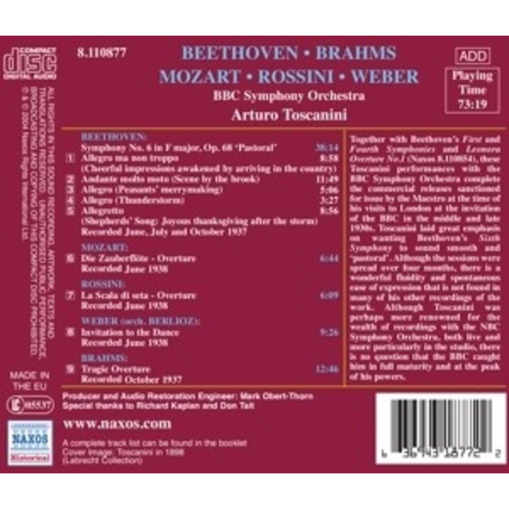 Toscanini: Beethoven