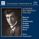 Moiseiwitsch, Benno: Acoustic