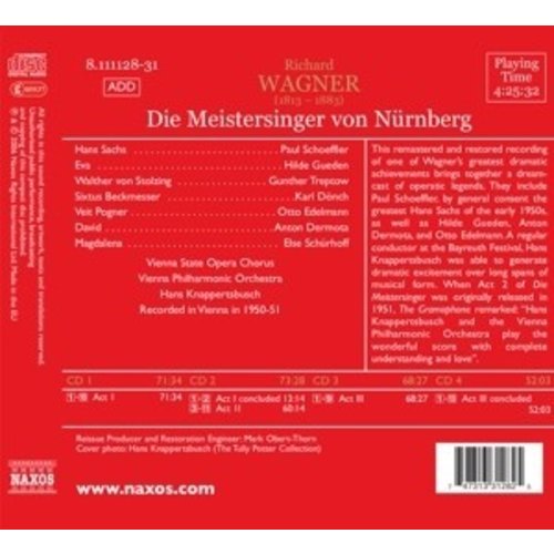 Wagner: Meistersinger Von Nurn