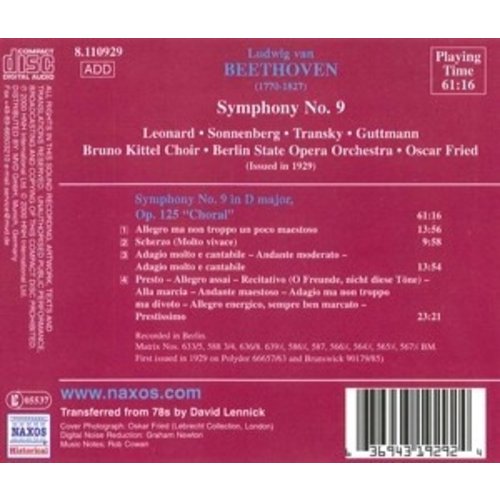 Beethoven: Symphonies No.9