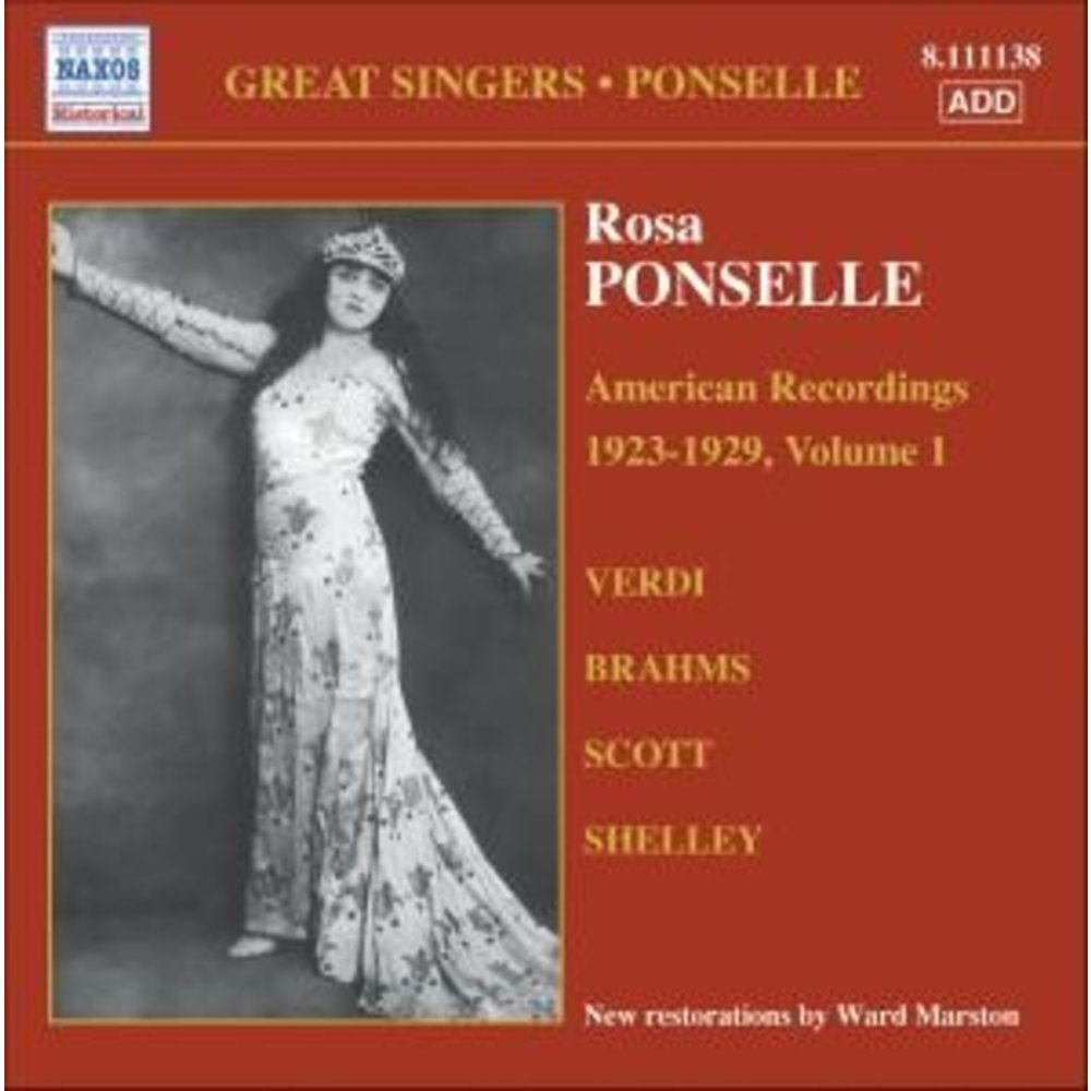 Ponselle, Rosa: American Recor