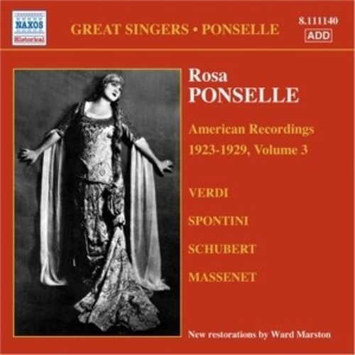 Ponselle Rosa:am. Recordings 3
