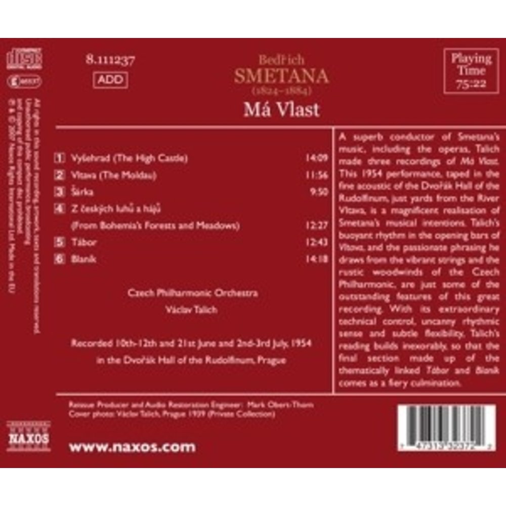 Smetana: Ma Vlast (My Country)