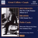 Casals:beethoven.brahms-Cello