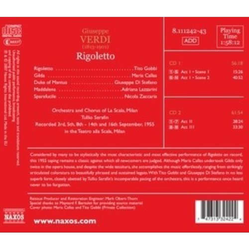 Verdi: Rigoletto (Callas, Di S