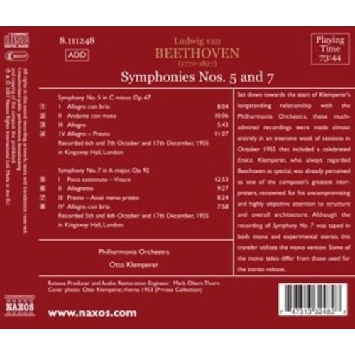 Beethoven: Symphonies 5+7