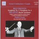 Beethoven: Symph. 1+4/Brahms