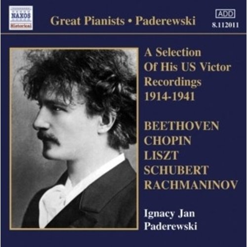 Paderewski: Us Victor Recordings