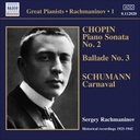Rachmaninov: Solo Piano Rec.1