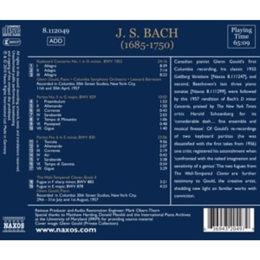 Bach: Keyboard Concerto No.1