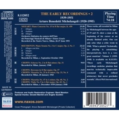 Michelangeli: Early Recordings 2
