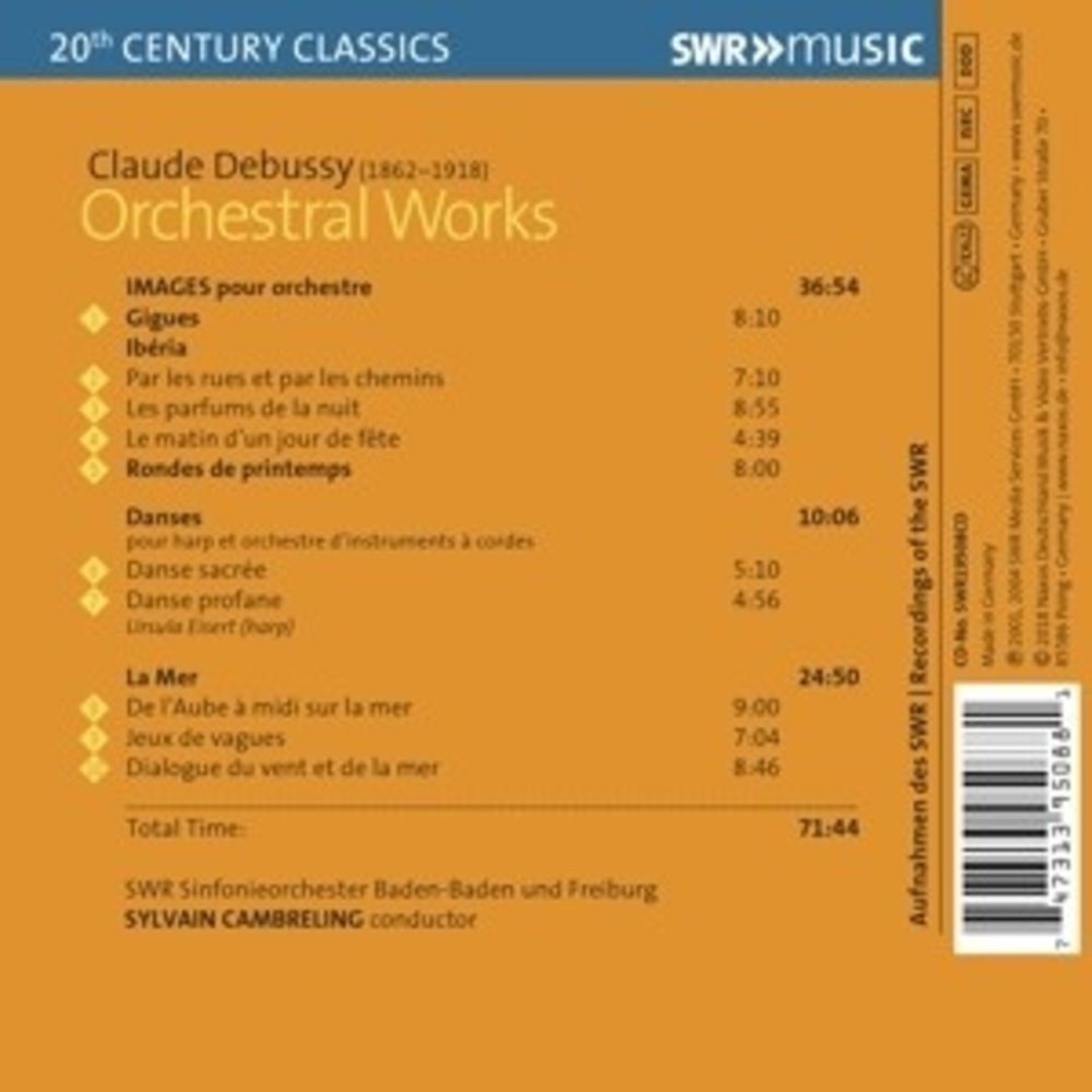Orchestral Works - Images - Danses