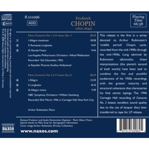 Chopin: Piano Concertos 1+2