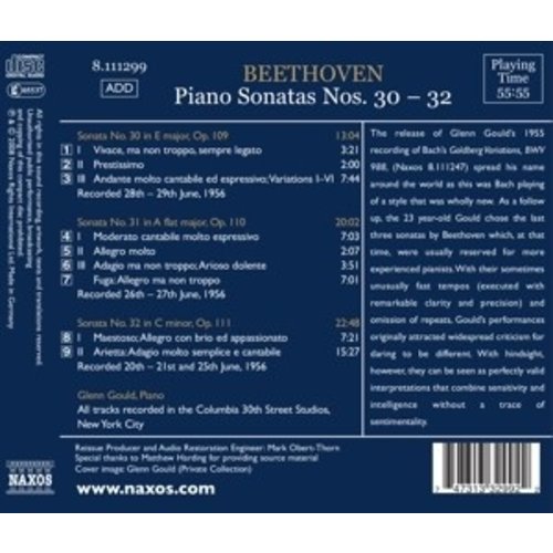 Beethoven: Piano Sonatas 30-32