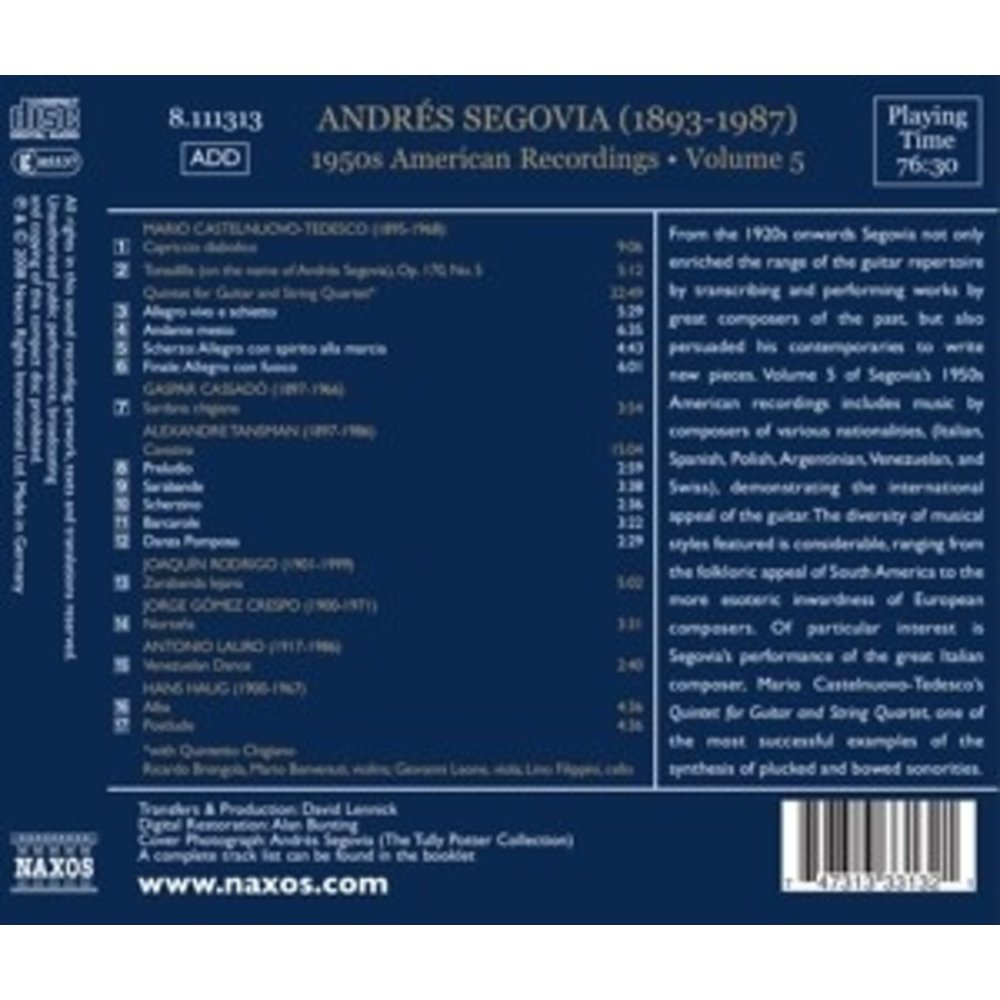 Andres Segovia Vol. 7