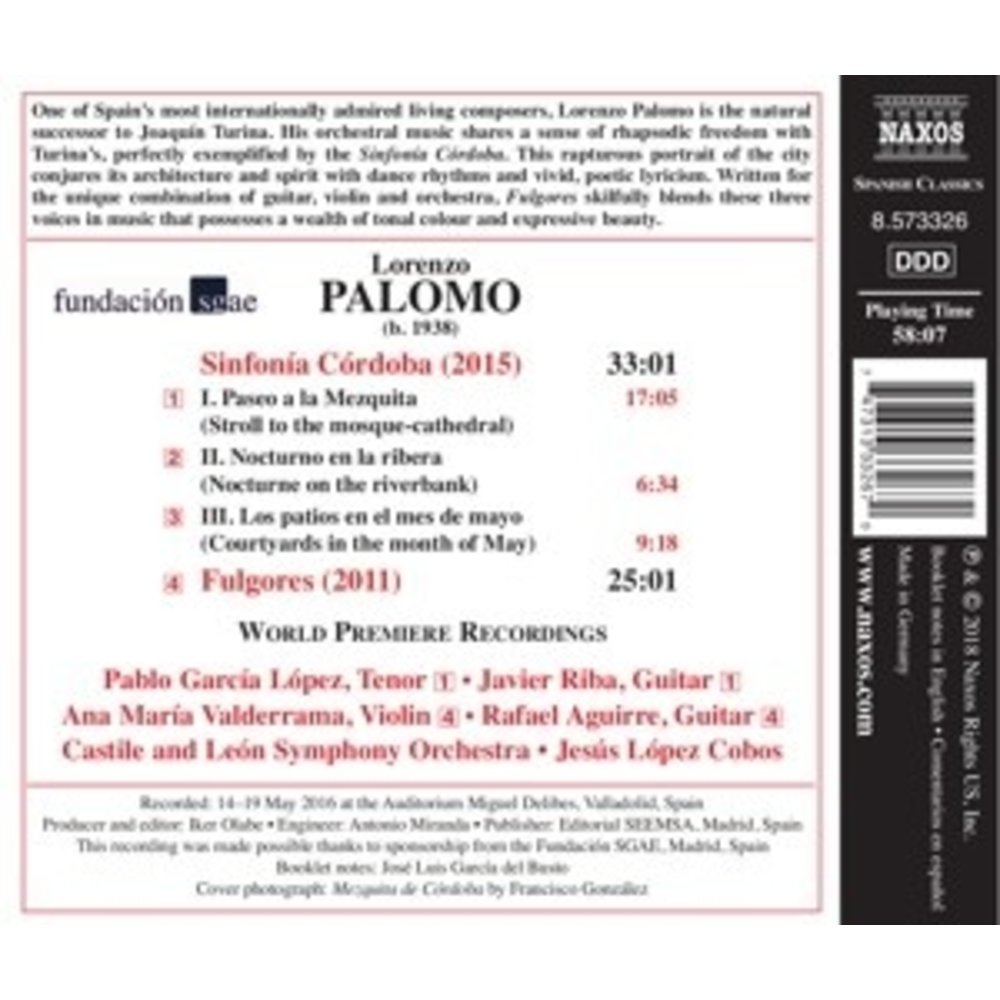 Naxos Sinfonia Cordoba - Fulgores