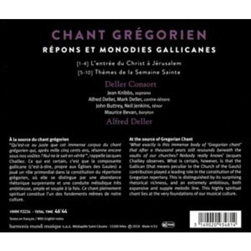 Harmonia Mundi Chant Gregorien Repons Et Melodies