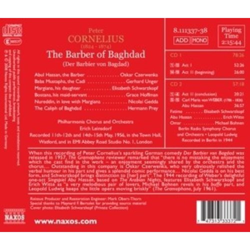 Cornelius: Barber Of Baghdad