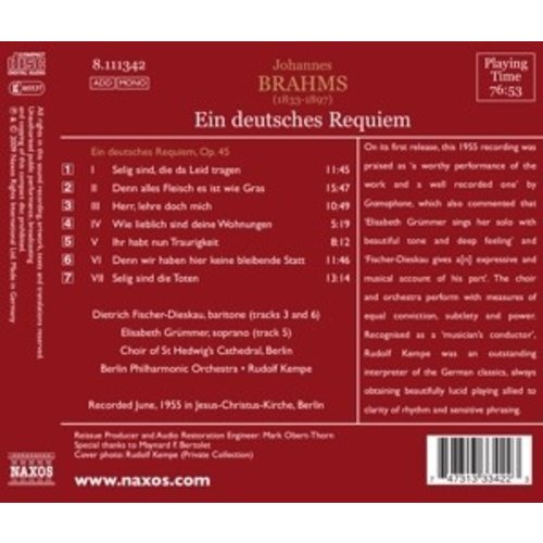 Brahms: Ein Dt. Requiem