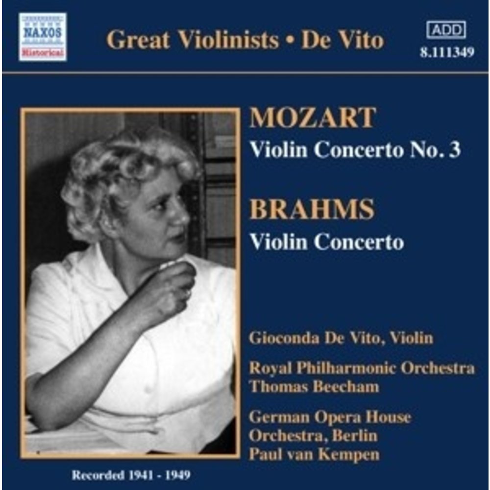 De Vito: Mozart/Brahms