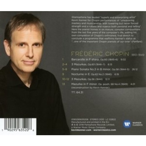 Erato/Warner Classics Late Chopin Works