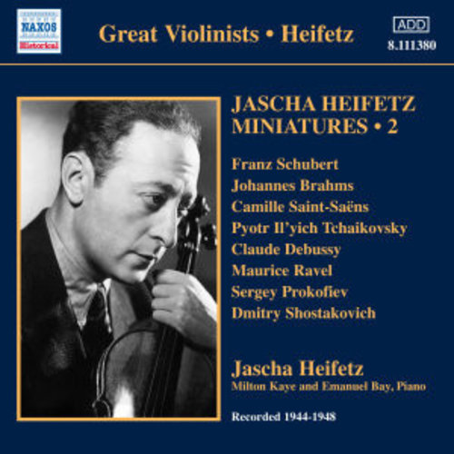 Heifetz: Miniatures Vol.2