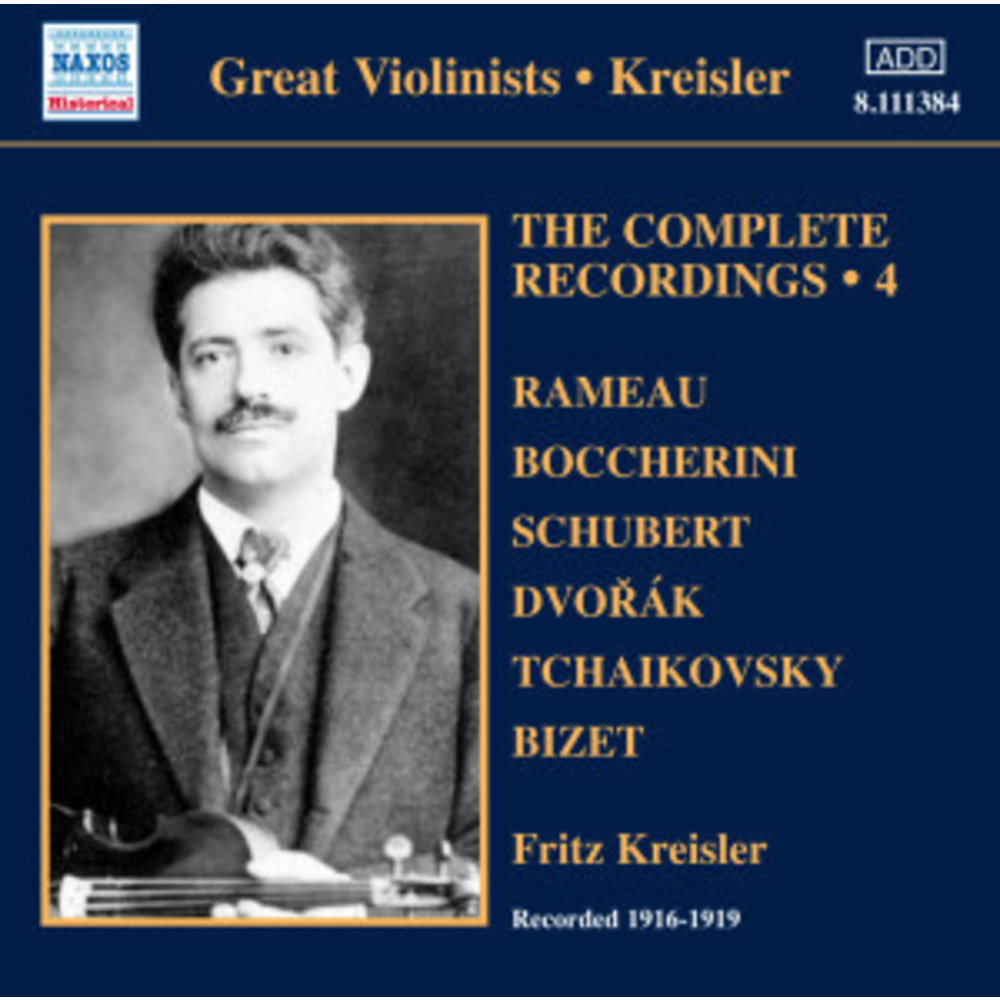 Kreisler: Compl.recordings 4