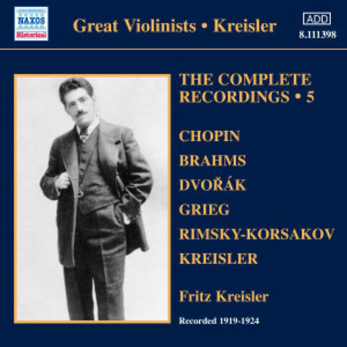 Kreisler: Compl.recordings 5