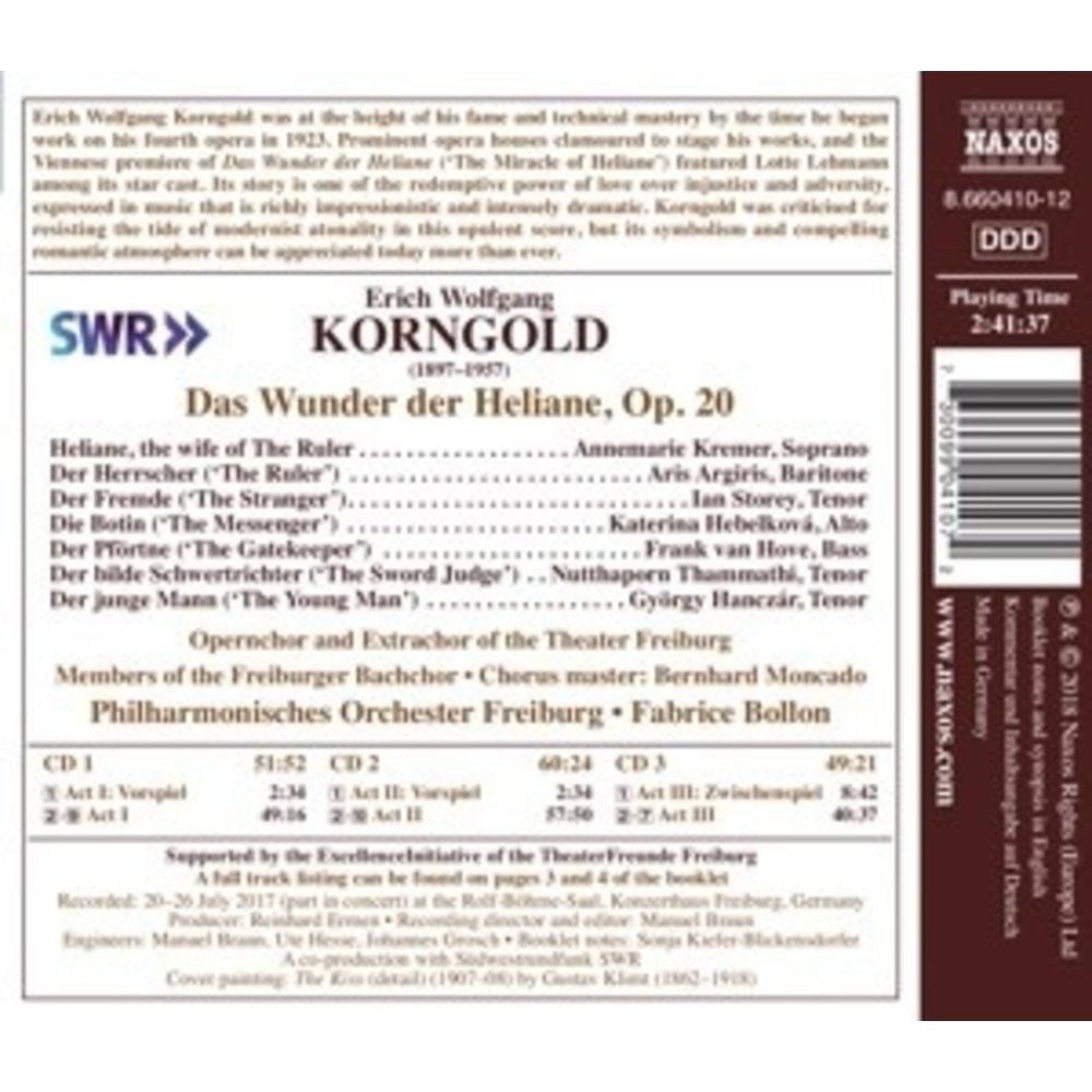 Naxos Das Wunder Der Heliane