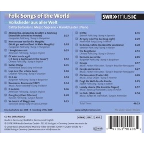 Folk Songs Of The World