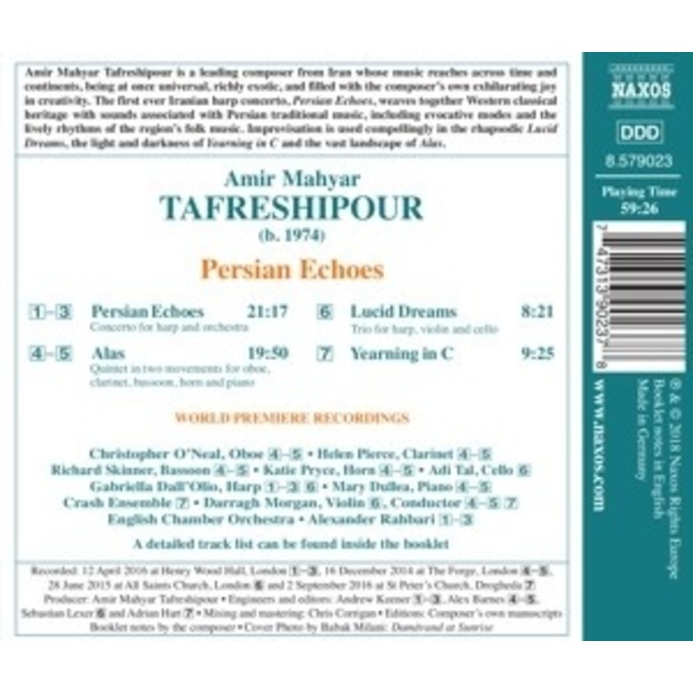 Naxos Persian Echoes . Lucid Dreams . Yea