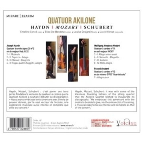 Mirare Haydn Mozart Schubert