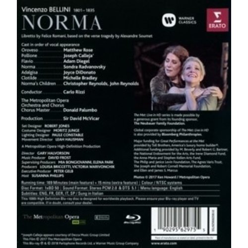Erato/Warner Classics Norma (Live From Met)