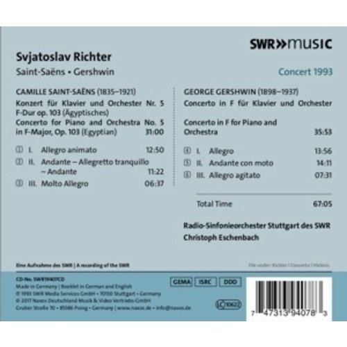 Svjatoslav Richter Concert 1993