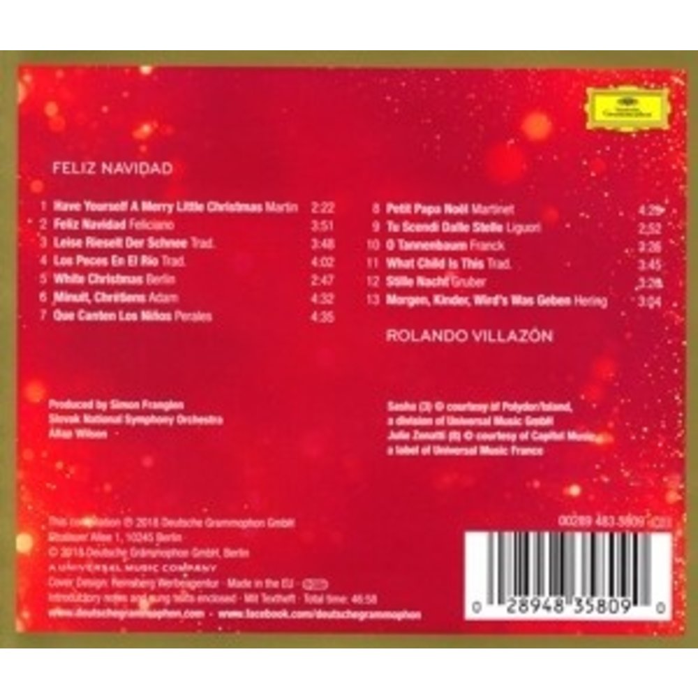Deutsche Grammophon Feliz Navidad