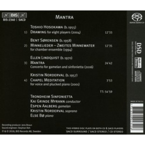 BIS Mantra -Music For Sinfonietta