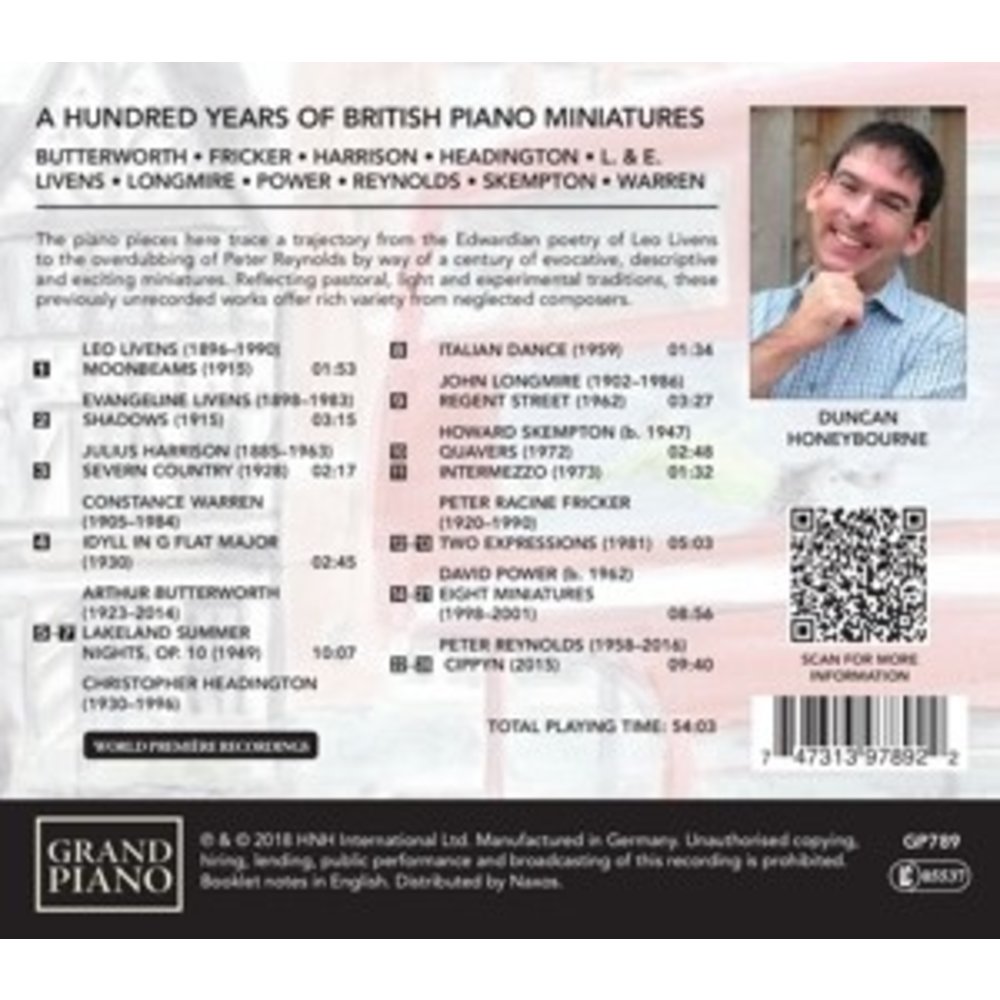 Grand Piano A Hundred Years Of British Piano Mi