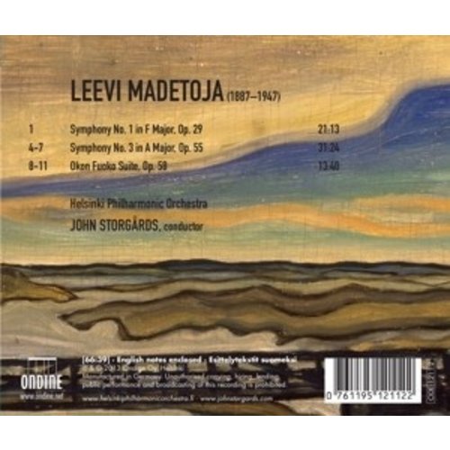 Ondine Leevi Madetoja - Symphonies 1 & 3