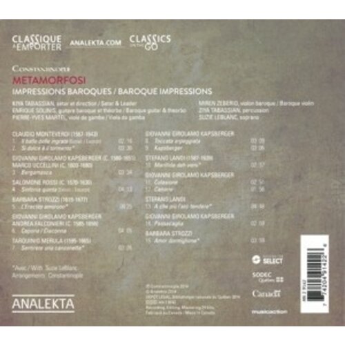 Metamorfosi - Impressions Baroques