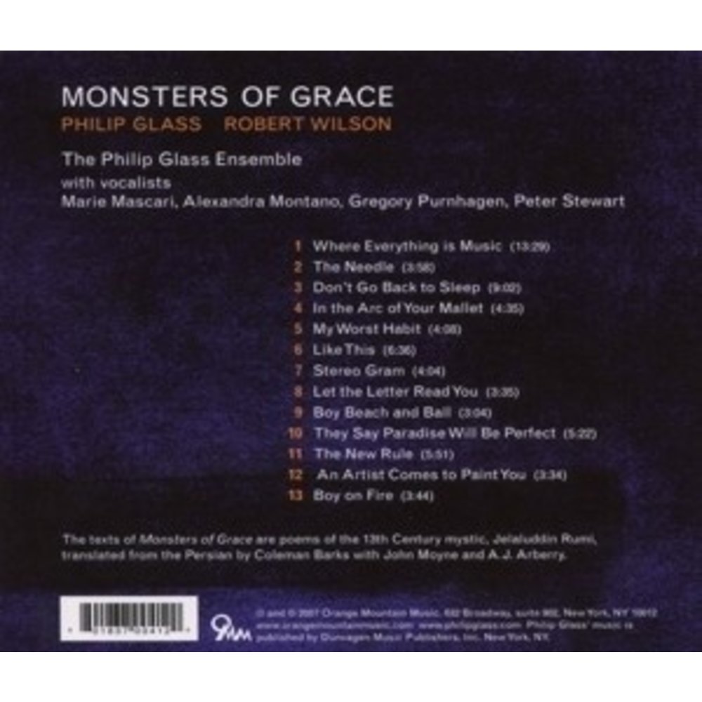 Orange Mountain Music Monsters Of Grace