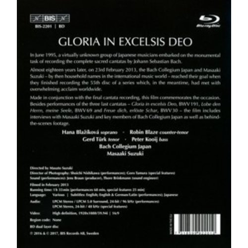 BIS Gloria In Excelsis Deo (Blu-Ray Mov