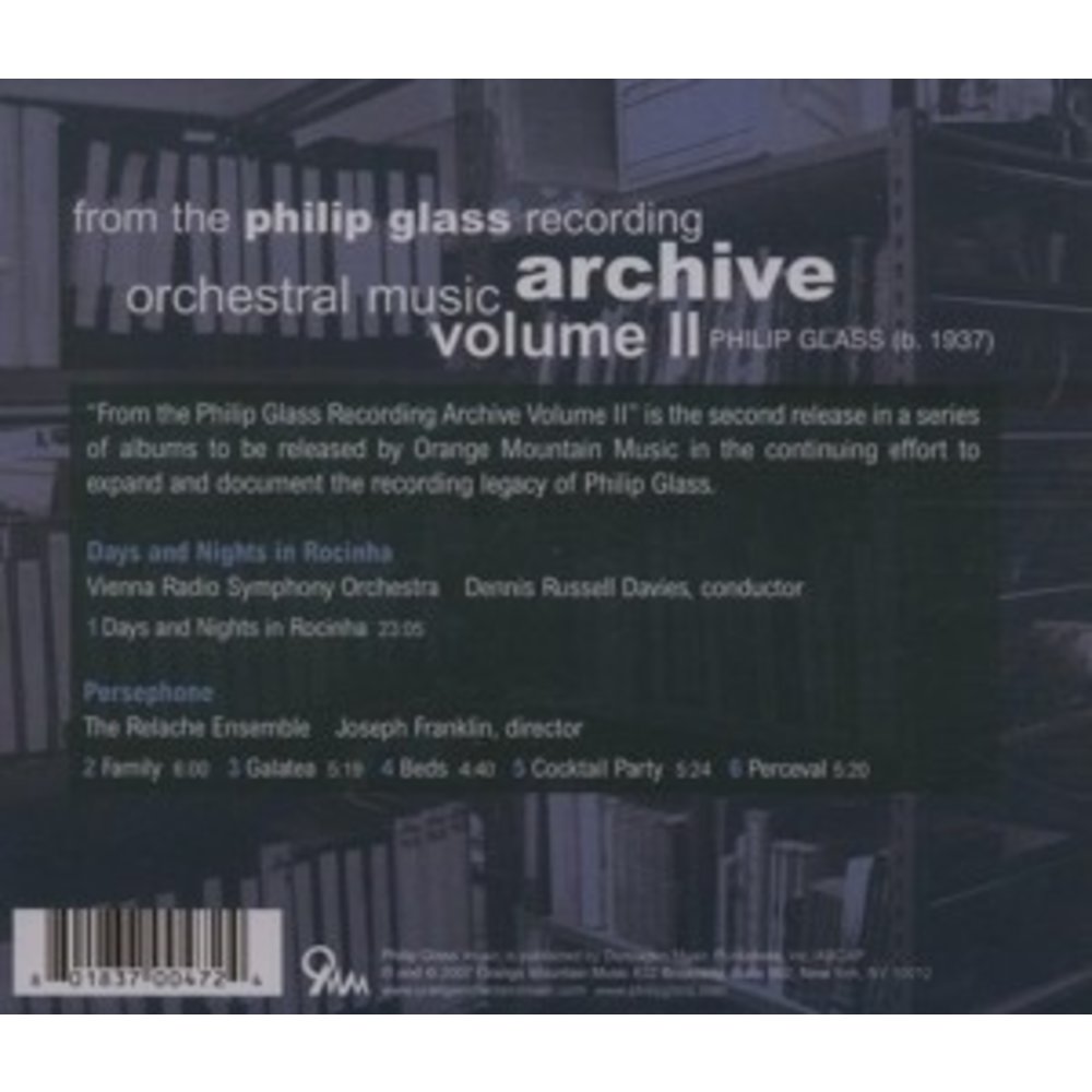 Orange Mountain Music Orchesterwerke Vol.2 - Persephone/+