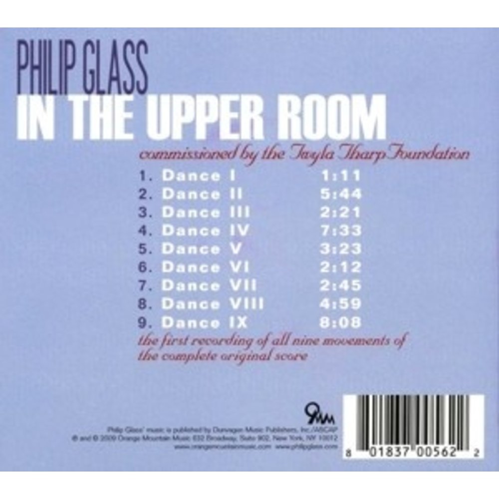 Orange Mountain Music In The Upper Room