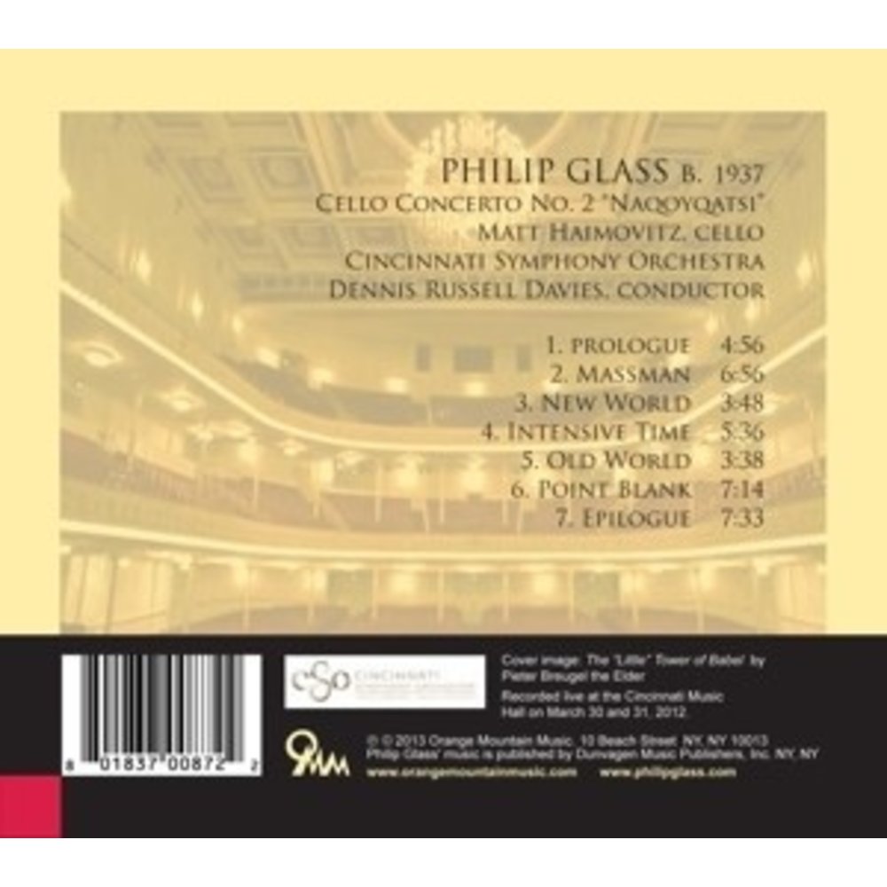 Orange Mountain Music Cellokonzert Nr.2