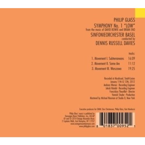 Orange Mountain Music Symphony N.1 - Low