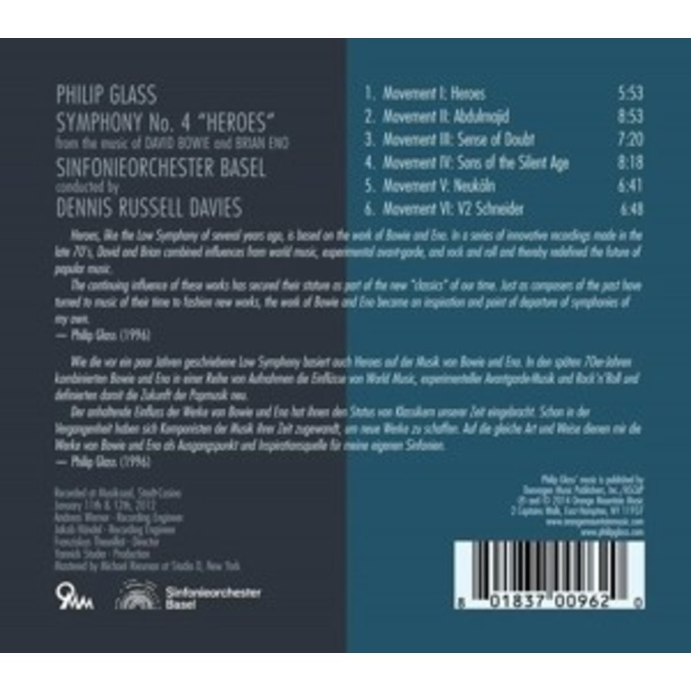 Orange Mountain Music Symphony N.4 Heroes