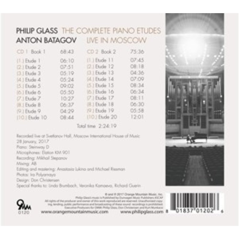 Orange Mountain Music The Complete Piano Etudes